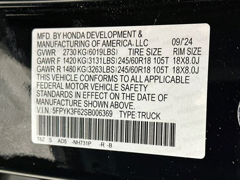 Used 2025 Honda Ridgeline TrailSport image 31
