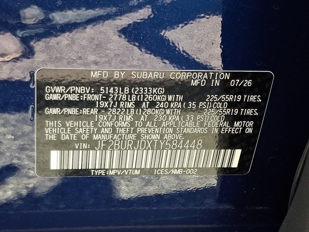 New 2026 Subaru Outback Touring XT AWD/4WD image 10