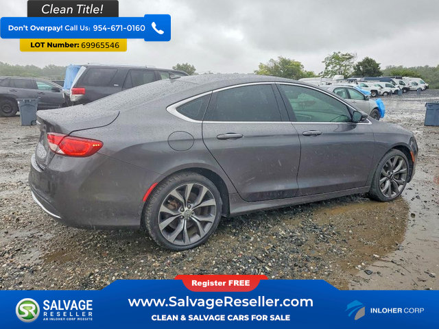 Used 2015 Chrysler 200 C w/ Navigation & Sound Group I FWD image 4
