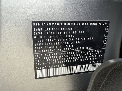 New 2026 Volkswagen Taos S image 28