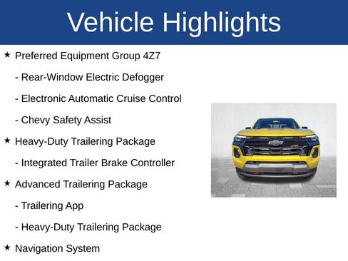 Used 2023 Chevrolet Colorado Z71 w/ Advanced Trailering Package image 3