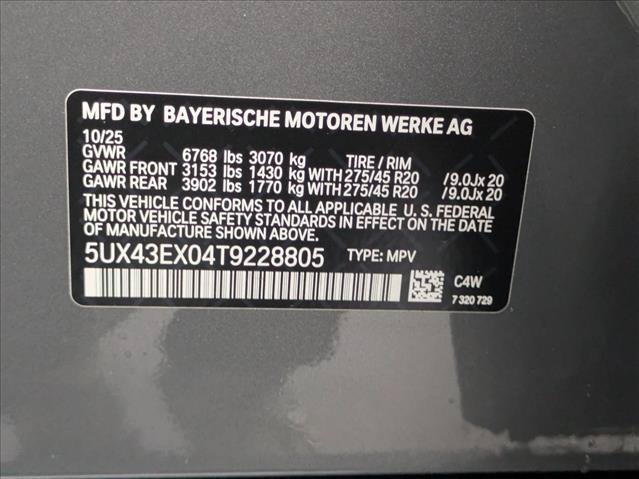 New 2026 BMW X6 M60i AWD/4WD image 19