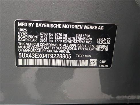 New 2026 BMW X6 M60i AWD/4WD image 19