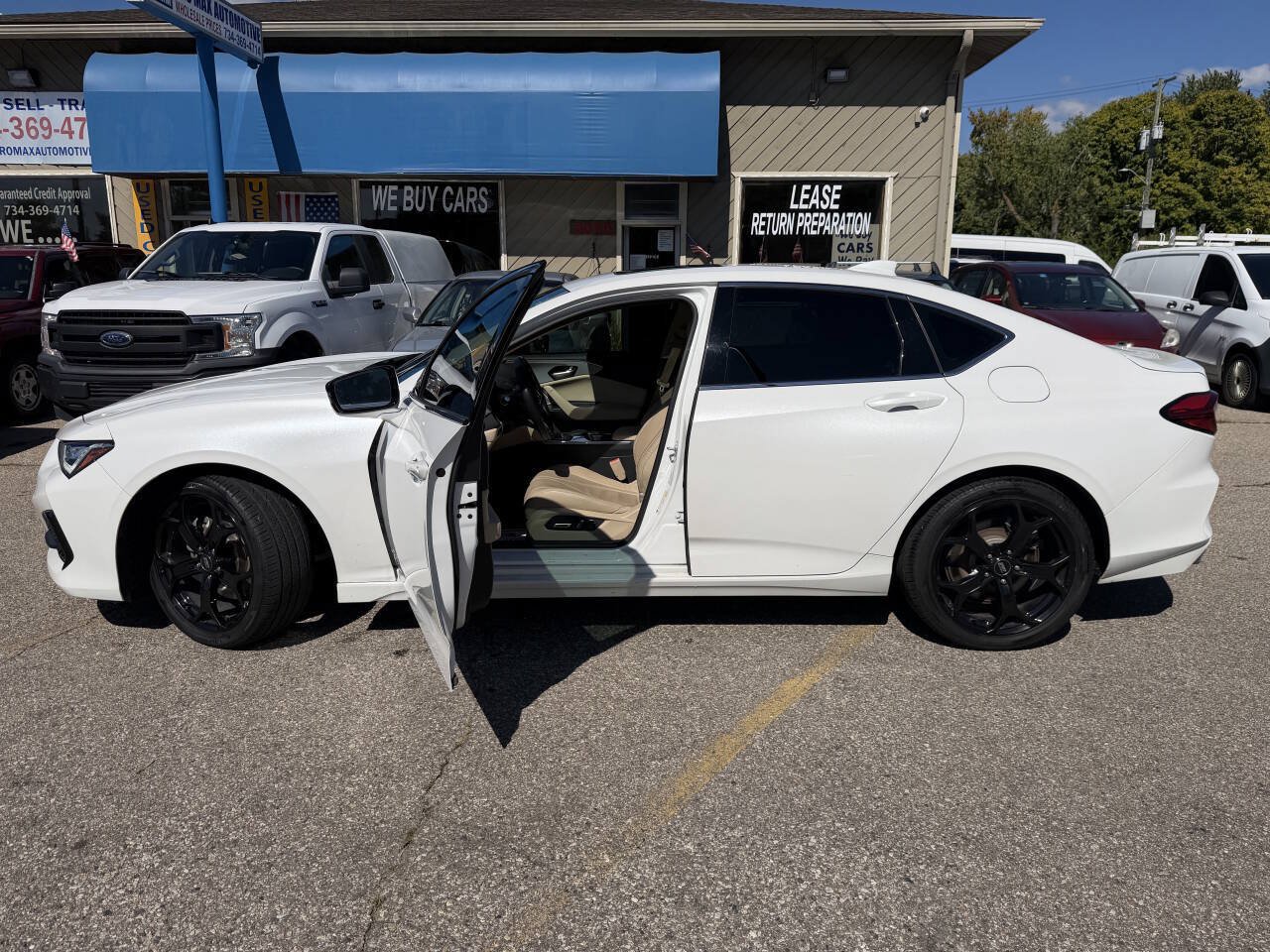 Used 2021 Acura TLX w/ Technology Package AWD/4WD image 30