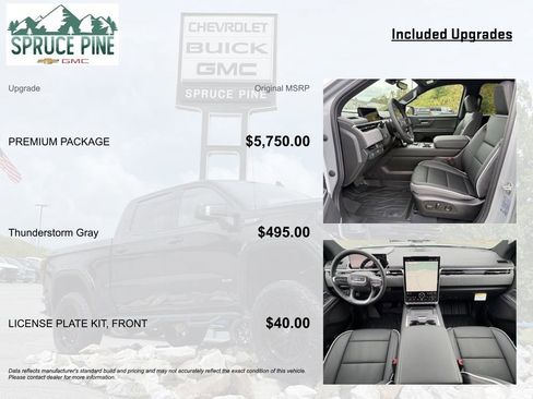 New 2026 GMC Sierra EV Elevation w/ Premium Package AWD/4WD image 9