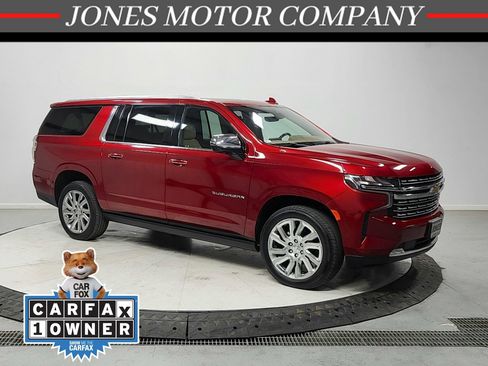 Used 2021 Chevrolet Suburban Premier w/ Premium Package AWD/4WD image 1
