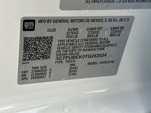 New 2026 GMC Sierra 1500 SLE w/ Preferred Package AWD/4WD image 22