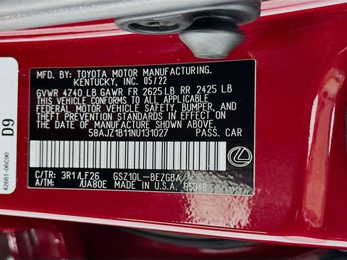 Used 2022 Lexus ES 350 F Sport FWD image 34
