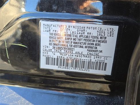 Certified 2024 Nissan Sentra SV image 38