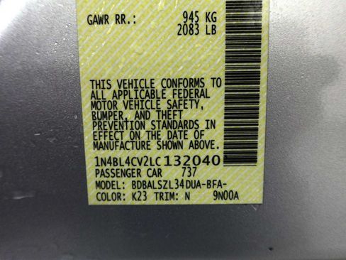 Used 2020 Nissan Altima 2.5 SR FWD image 29