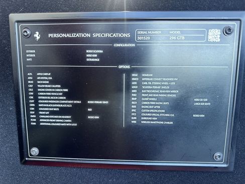 Used 2024 Ferrari 296 GTB image 33