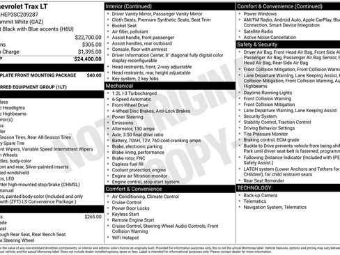 Certified 2025 Chevrolet Trax LT FWD image 31