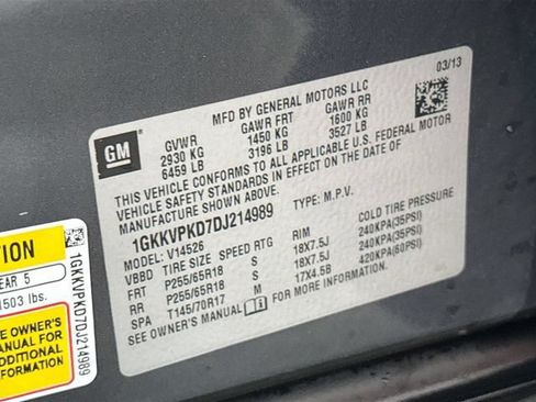 Used 2013 GMC Acadia SLE AWD/4WD image 33