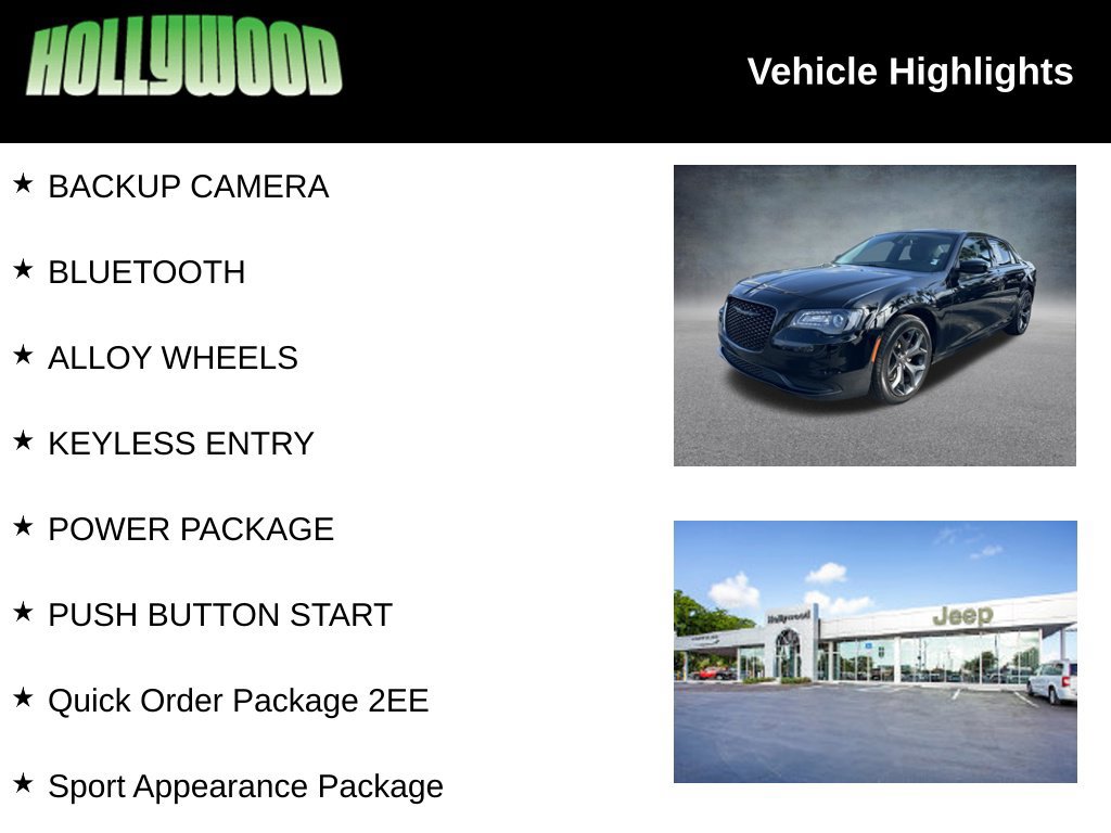 Used 2021 Chrysler 300 Touring w/ Sport Appearance Package RWD image 3