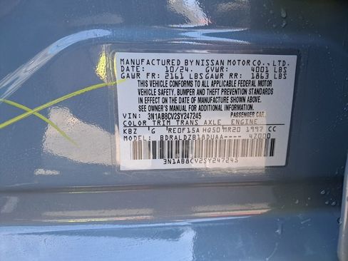 Certified 2025 Nissan Sentra SV w/ All-Weather Package image 62