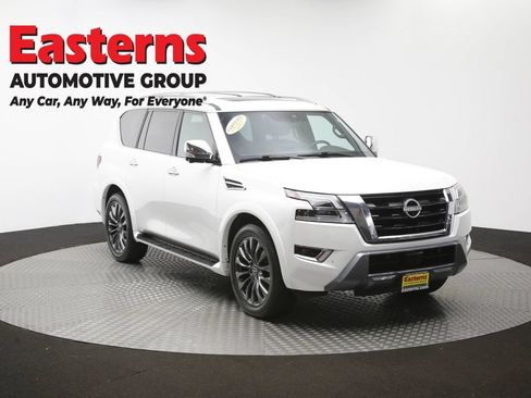 Used 2023 Nissan Armada Platinum w/ Captain's Chairs Package AWD/4WD image 57