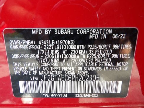 Used 2023 Subaru Crosstrek 2.0i Premium AWD/4WD image 31