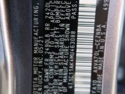 Used 2021 Toyota Camry LE image 44