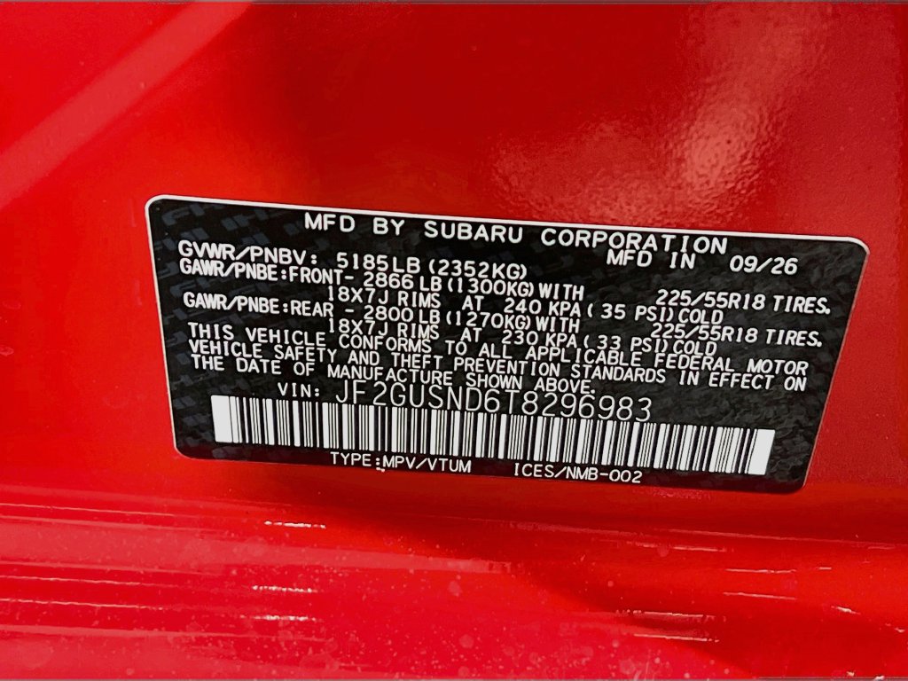 New 2026 Subaru Crosstrek 2.5i Limited AWD/4WD image 23