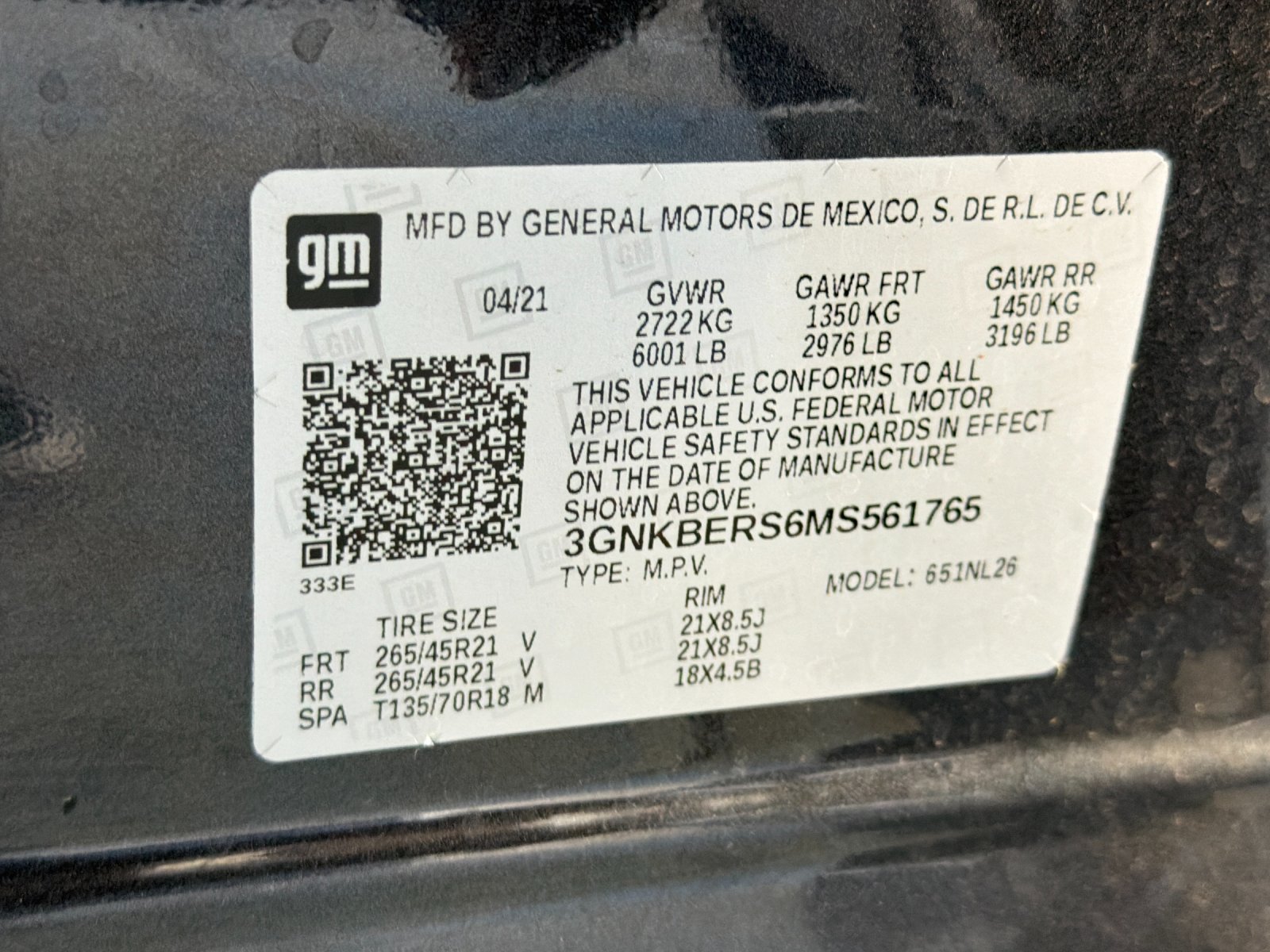 Used 2021 Chevrolet Blazer RS w/ Driver Confidence II Package FWD image 28