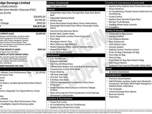 Used 2014 Dodge Durango Limited w/ Premium Group image 3