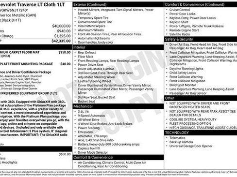 Used 2022 Chevrolet Traverse LT AWD/4WD image 2