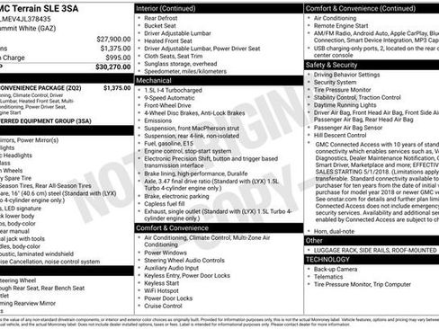 Used 2018 GMC Terrain SLE w/ Driver Convenience Package image 22