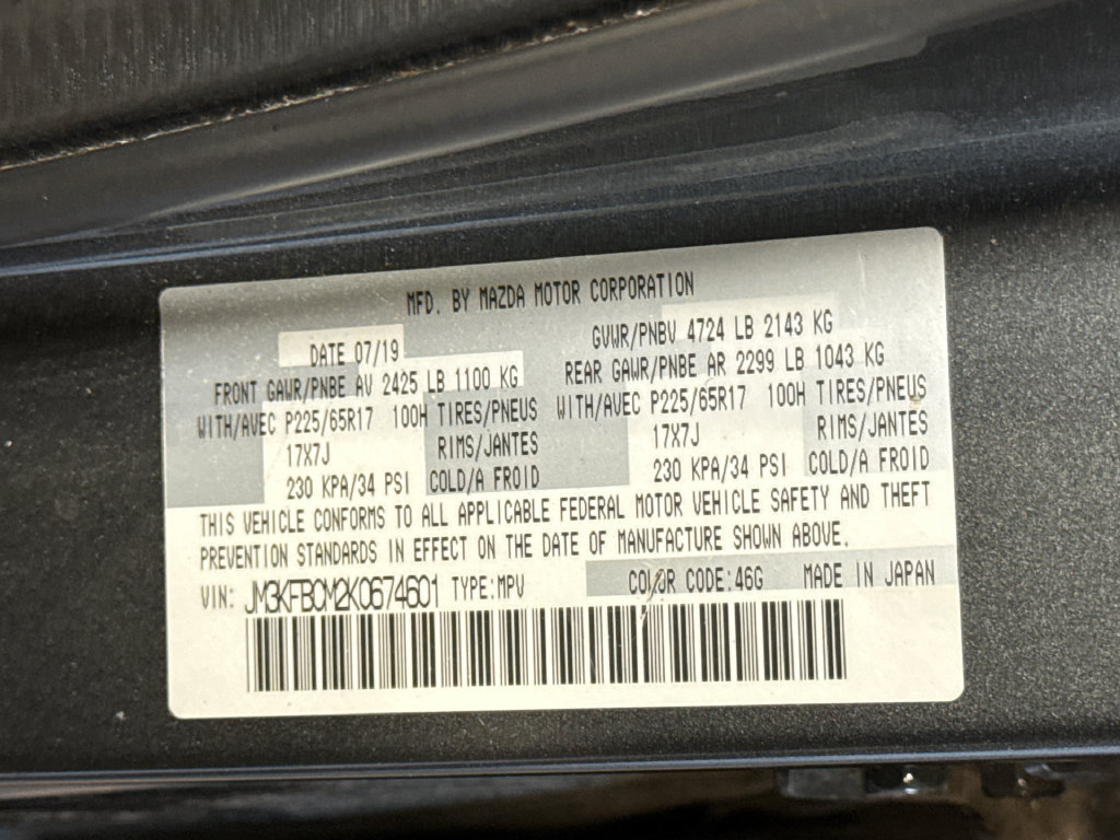 Used 2019 MAZDA CX-5 Touring AWD/4WD image 28