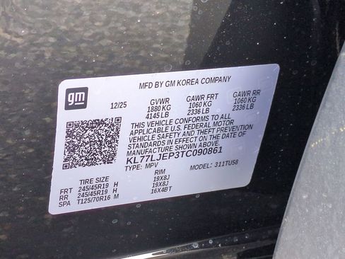 New 2026 Chevrolet Trax RS w/ Sunroof Package FWD image 30