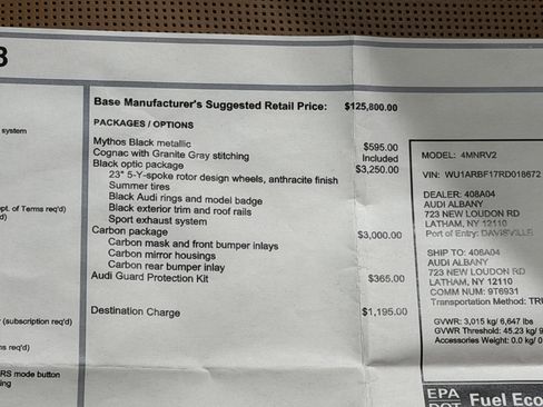 Used 2024 Audi RS Q8 4.0T image 57