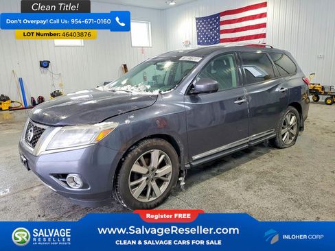 Used 2013 Nissan Pathfinder Platinum AWD/4WD image 1