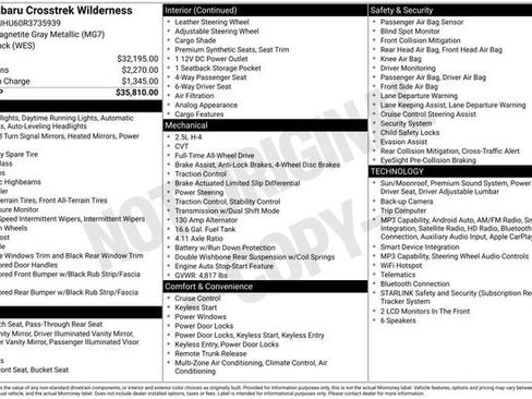 Certified 2024 Subaru Crosstrek 2.5i Wilderness AWD/4WD image 3