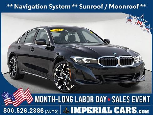 Used 2026 BMW 330i xDrive Sedan AWD/4WD image 1