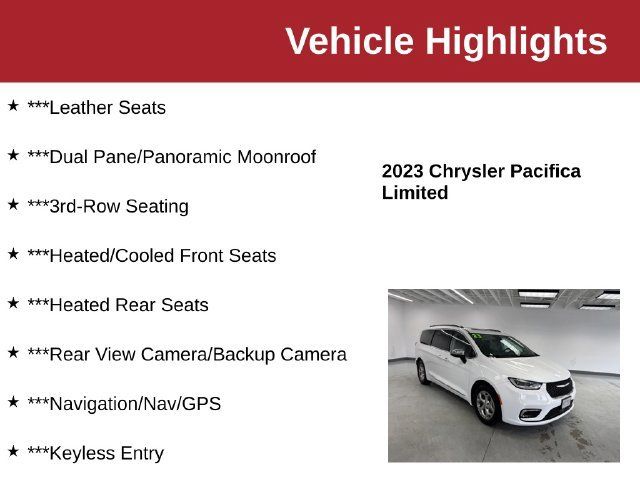 Used 2023 Chrysler Pacifica Limited FWD image 10
