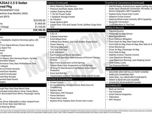 Used 2023 MAZDA MAZDA3 s image 35