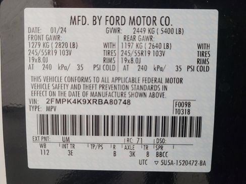 Used 2024 Ford Edge Titanium image 33