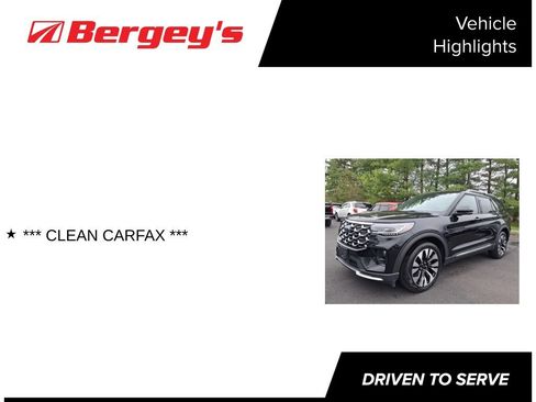 Used 2025 Ford Explorer Platinum w/ LUX Leather Package AWD/4WD image 4