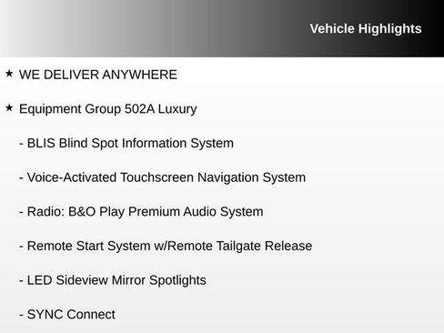 Used 2018 Ford F150 Lariat w/ Equipment Group 502A Luxury image 9