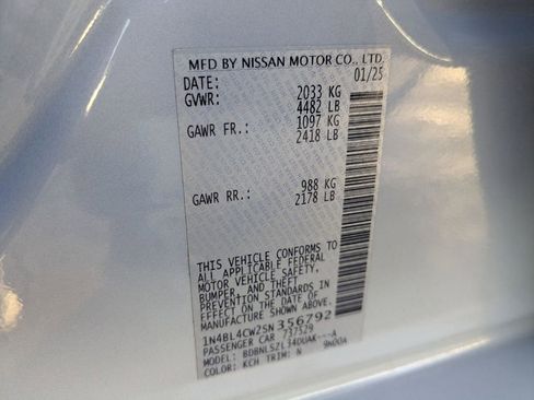 Used 2025 Nissan Altima 2.5 SR w/ SR Premium Package image 34