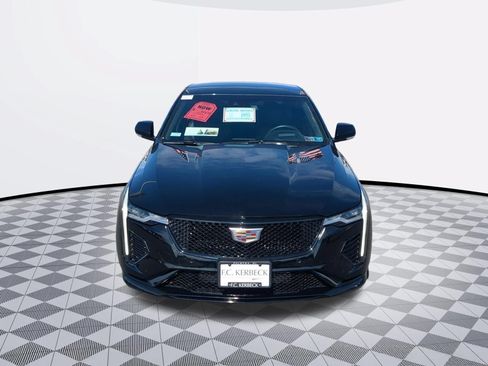 Certified 2022 Cadillac CT4 V w/ Technology Package RWD image 3