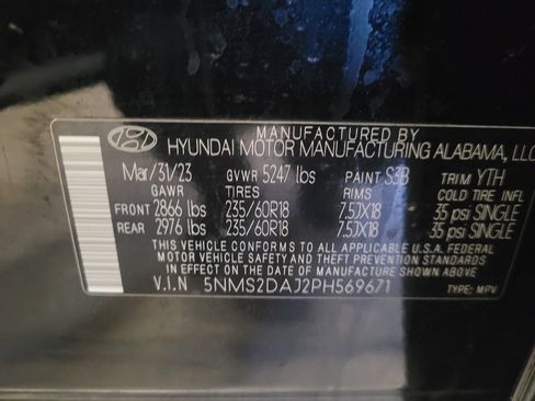 Used 2023 Hyundai Santa Fe SEL AWD/4WD image 33