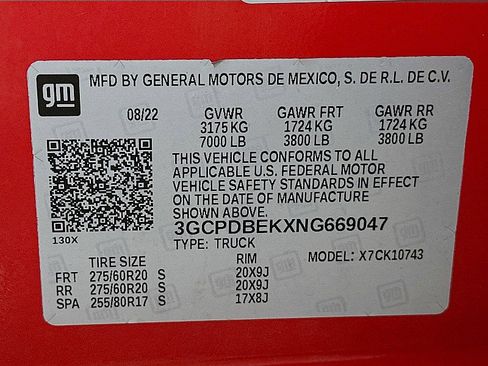 Used 2022 Chevrolet Silverado 1500 Custom image 30