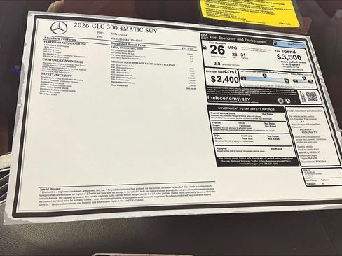 New 2026 Mercedes-Benz GLC 300 4MATIC image 18