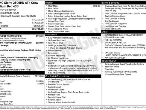 Used 2024 GMC Sierra 2500 AT4 w/ AT4 Preferred Package image 17