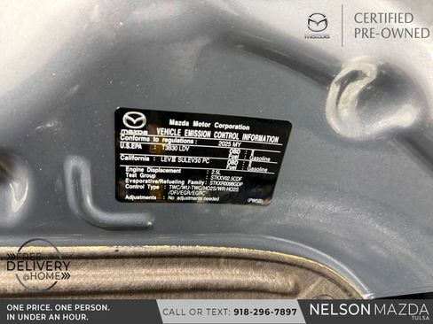 Certified 2025 MAZDA MAZDA3 Carbon AWD/4WD image 56