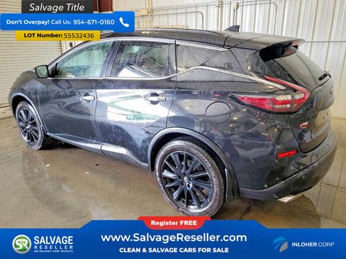Used 2022 Nissan Murano SV w/ SV Midnight Edition Package AWD/4WD image 3