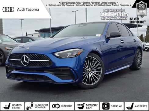 Used 2024 Mercedes-Benz C 300 4MATIC Sedan w/ AMG Line w/ Night Package image 1