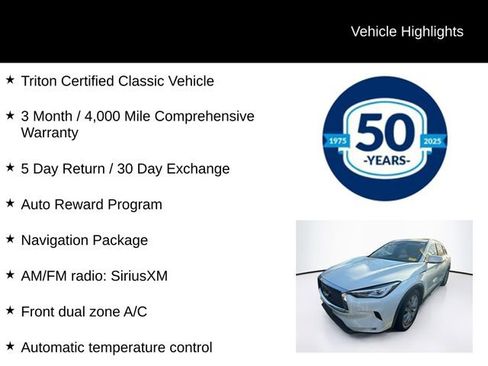 Used 2019 INFINITI QX50 Luxe w/ Navigation Package image 5