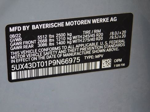 Used 2023 BMW X4 M40i w/ Premium Package image 32