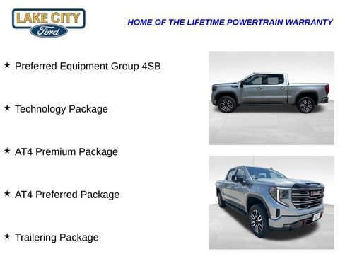 Used 2025 GMC Sierra 1500 AT4 w/ Technology Package AWD/4WD image 5